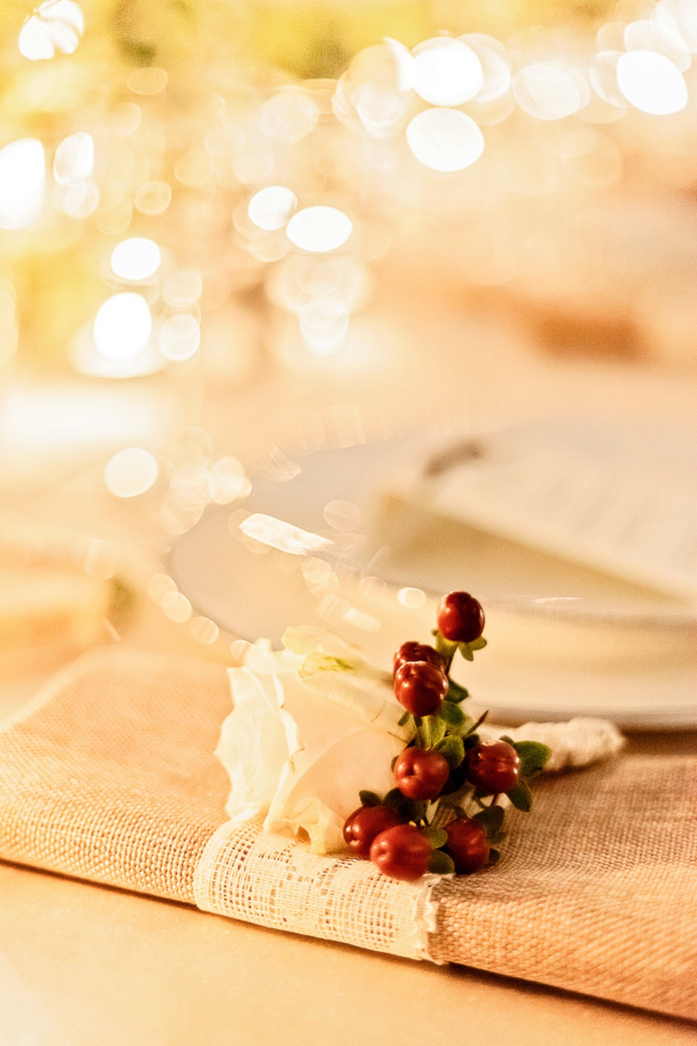 Wedding decoration in Tuscany Villa